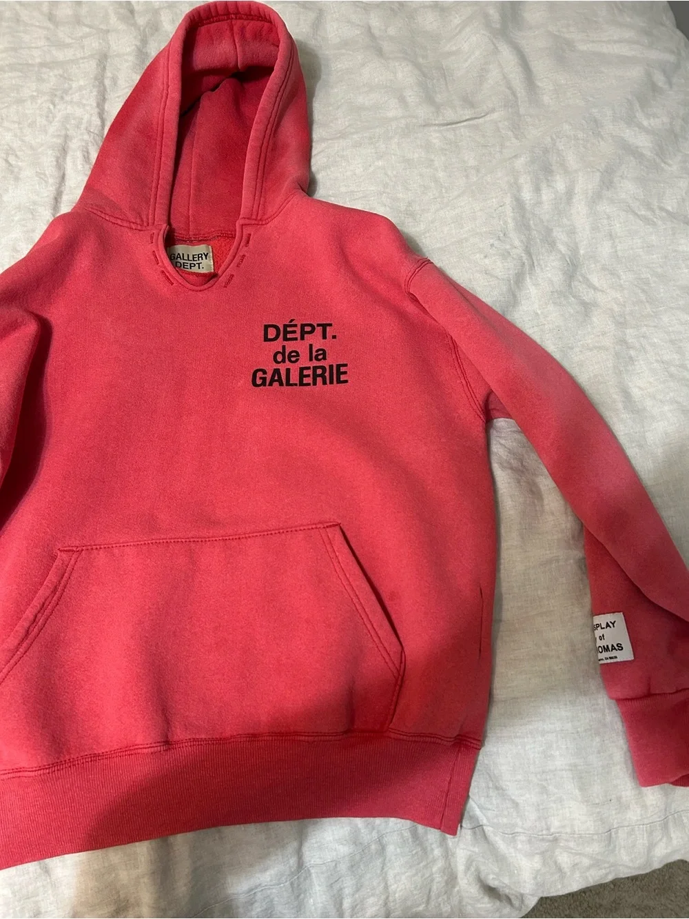 Gallery dept red Vintage French Pullover Hoodie